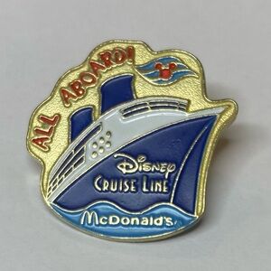 McDonald’s Disney Cruise Line Pin